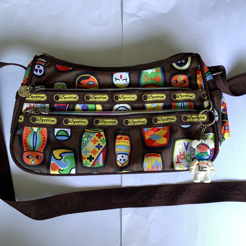 NEW Limited Edition Tokidoki Matryoshka Russian Doll LeSportsac Bag